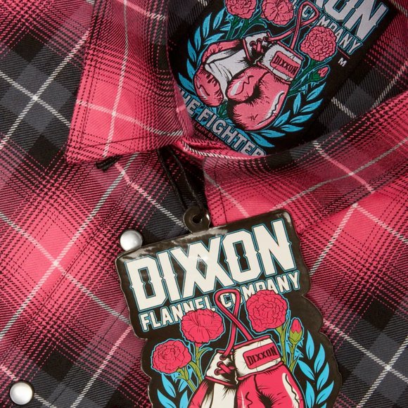 DIXXON Flannel Men's THE FIGHTER Flannel Shirt M NIB - Picture 6 of 7